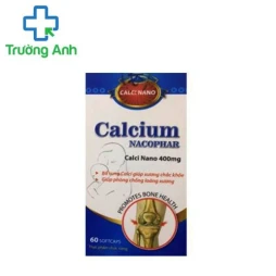 Calcium Nacophar - TPCN bổ sung canxi hiệu quả