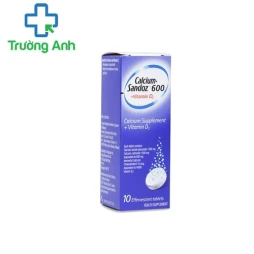 Calcium Sandoz 600mg + Vitamin D3 - Thuốc bổ sung canxi hiệu quả