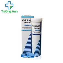 CALCIUMHASAN 500MG - Viên sủi bổ sung calci hiệu quả