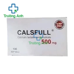 Calsfull - Thuốc điều trị thiếu calcium của công ty Phong Phú