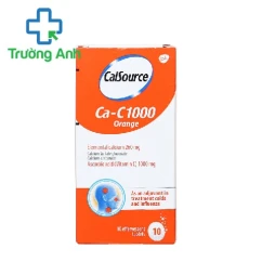 CalSource Ca-C 1000 Orange - Bổ sung Calci và Vitamin C