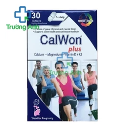 Calwon Plus Wondfo - Hỗ trợ bổ sung canxi vitamin K2 hiệu quả