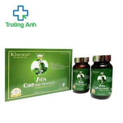 Viên cao dây thìa canh lá to KingKao - Hỗ trợ hạ đường huyết hiệu quả