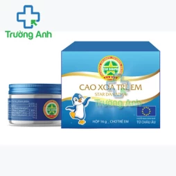 Cao Xoa Trẻ Em Star Danapha 16g - Cao phòng ngừa nhiễm lạnh.