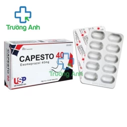 Capesto 40mg - Thuốc điều trị trào ngược dạ dày, thực quản hiệu quả của US Pharma USA