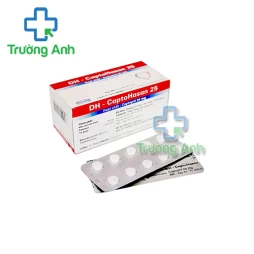 DH - CaptoHasan 25 Hasan - Thuốc điều trị tăng huyết áp, suy tim