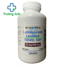 Carbidopa and Levodopa Tablets, USP 25mg/250mg - Thuốc trị bệnh Parkinson