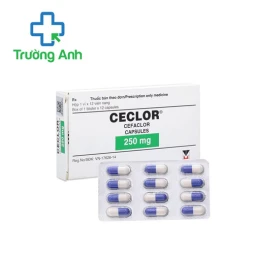 Ceclor 250mg - Thuốc điều trị nhiễm khuẩn đường hô hấp hiệu quả của Italy