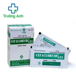 Cefaclor VID 125 - Thuốc điều trị nhiễm khuẩn hiệu quả