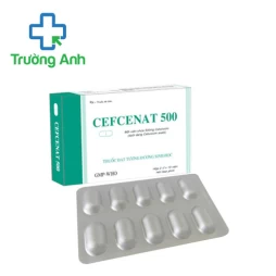 Cefcenat 500 Tipharco - Thuốc điều trị nhiễm khuẩn hiệu quả