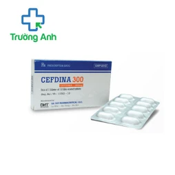 Cefdina 300 - Thuốc điều trị các bệnh nhiễm khuẩn của Hataphar