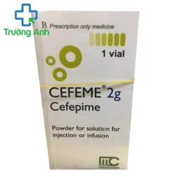 Cefeme 2g tiêm - Thuốc kháng khuẩn hiệu quả của Cyprus