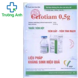 Cefotiam 0,5g VCP - Thuốc điều trị nhiễm khuẩn hiệu quả