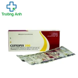 Ceftopix Tab.200mg - Thuốc kháng sinh trị bệnh hiệu quả của Ấn Độ