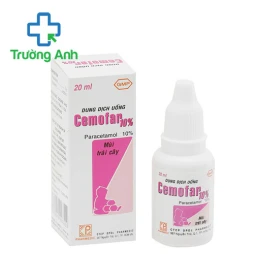 Cemofar 10% Pharmedic - Thuốc giảm đau hạ sốt hiệu quả