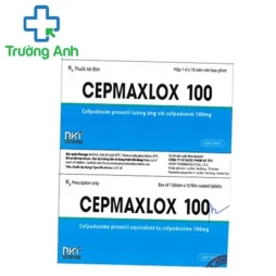 Cepmaxlox 100 - Thuốc điều trị nhiễm khuẩn hiệu quả của Hataphar