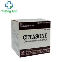 Cetasone 0,5mg - Thuốc chống viêm hiệu quả