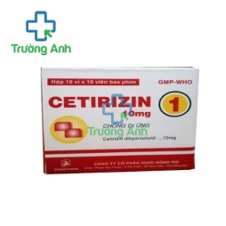 Cetirizin 10mg Hadico - Thuốc chống dị ứng hiệu quả