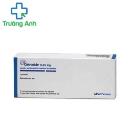 Cetrotide 0.25mg Merck - Thuốc ngừa rụng trứng hiệu quả