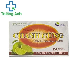 Chanh gừng Vega - Giúp ôn phế, long đờm, hỗ trợ giảm ho hiệu quả