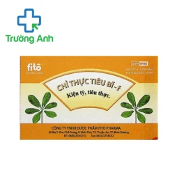 Chỉ thực tiêu bĩ- F - Hỗ trợ điều trị đau thượng vị, chán ăn