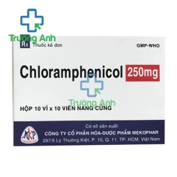 Chloramphenicol 250mg Mekophar (viên nang) - Thuốc điều trị nhiễm khuẩn hiệu quả