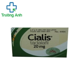 Cialis 20mg (Hộp 2 viên) - Thuốc điều trị cương cứng dương vật hiệu quả