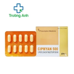 CIPMYAN 500mg - Thuốc điều trị nhiễm khuẩn nặng của Ấn Độ