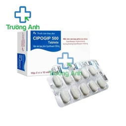 Cipogip 500 Tablet Incepta - Thuốc điều trị nhiễm khuẩn