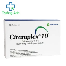 Ciramplex 10 Agimexpharm - Thuốc điều trị rối loạn lo âu