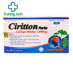 Ciritton Forte - Tăng cường lưu thông máu và bổ não