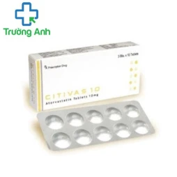 Citivas 10mg - Thuốc giúp hạ mỡ máu hiệu quả của Ấn Độ