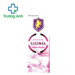 Citiwel 50mg/10ml Hataphar - Thuốc điều trị nhiễm khuẩn hiệu quả