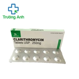 Clarithromycin 250mg Brawn - Thuốc điều trị nhiễm khuẩn hiệu quả