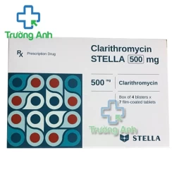 Clarithromycin Stella 500mg - Thuốc điều trị bệnh nhiễm khuẩn hiệu quả