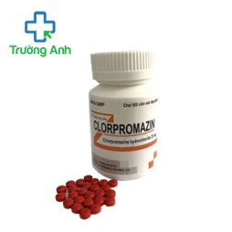 Clorpromazin Khapharco - Thuốc điều trị tâm thần phân liệt