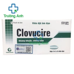 Clovucire - Viên đặt điều trị viêm nhiễm phụ khoa hiệu quả