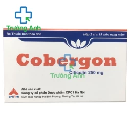 Cobergon 250mg CPC1 - Viên uống hỗ trợ tuần hoàn máu não