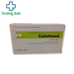 Colistimed 1MIU - Thuốc điều trị nhiễm khuẩn hiệu quả của Medlac