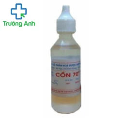 Cồn 70 50ml - Giúp sát trùng vết thương của Hóa dược Việt Nam