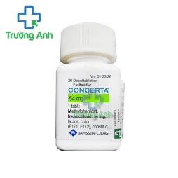 Concerta 54mg - Thuốc điều trị rối loạn tăng động giảm chú ý hiệu quả của Janssen