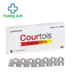 Courtois 10mg Davipharm - Thuốc điều trị tăng cholesterol máu