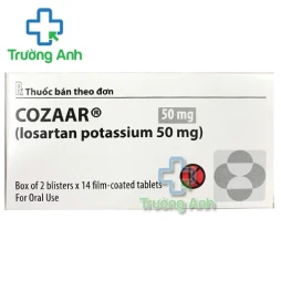 Cozaar 50mg - Thuốc điều trị tăng huyết áp từ nhẹ đến trung Bình