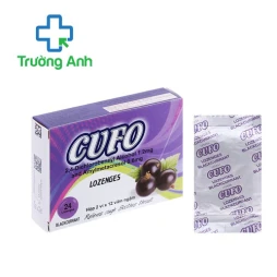 Cufo Lozenges (Black currant) - Viên ngậm trị ho hiệu quả của Ấn Độ