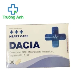 Dacia Fortex Nutraceuticals - Viên uống giúp giảm nguy cơ mắc các bệnh tim mạch