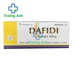 Dafidi 100 - Thuốc điều trị tâm thần phân liệt kháng trị hiệu quả