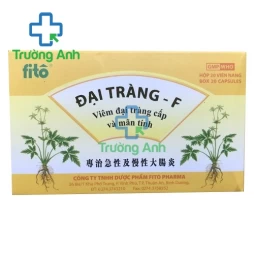 Đại tràng- F - Hỗ trợ điều trị các triệu chứng đại tràng hiệu quả