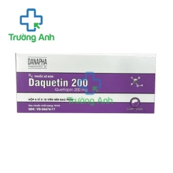 Daquetin 200 - Thuốc điều trị tâm thần phân liệt của Danapha