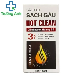 Dầu gội sạch gàu Hot Clean 100ml - Hỗ trợ giảm nấm ngứa, viêm da đầu hiệu quả