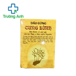 Dầu gừng cung đình 12ml - Hỗ trợ giảm ngạt mũi, sổ mũi, hiệu quả